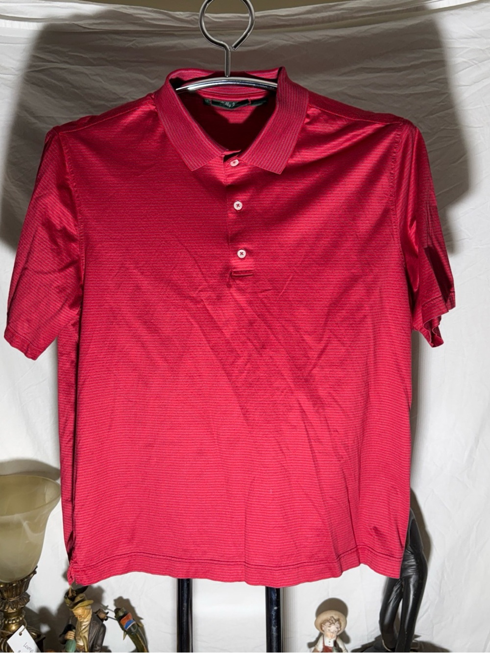 Bobby Jones Crimson Short-Sleeve Polo